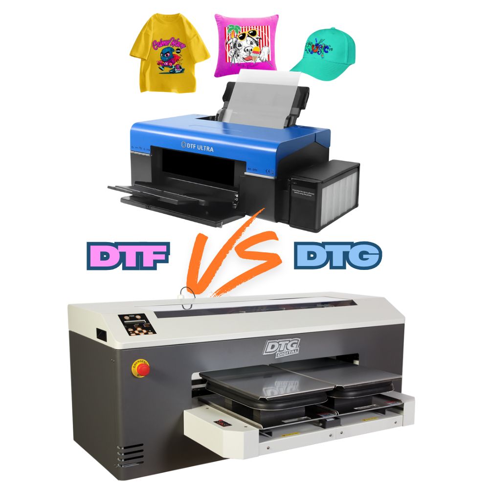 DTG vs DTF Printing: Which Technology Is Right For Your Business?