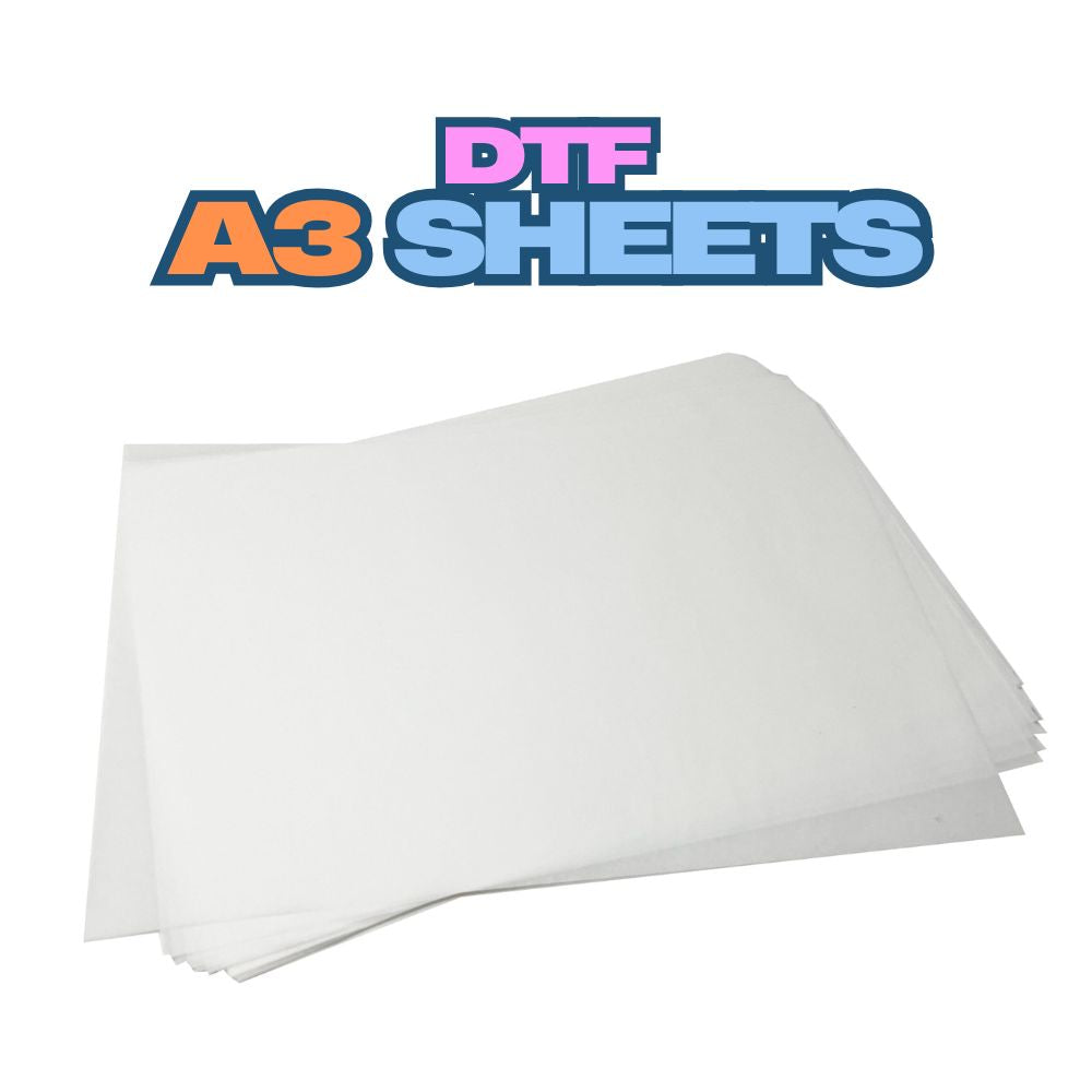 Professional DTF Finishing Sheets | Heat Transfer Paper |Sizes A3 and A4