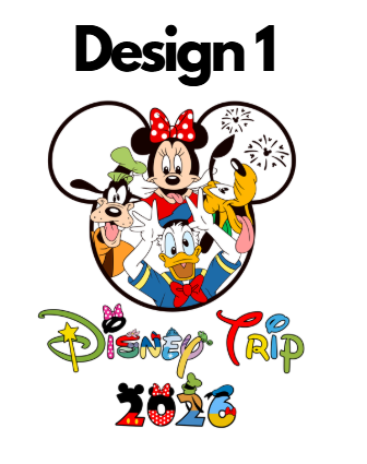 Disney Iron On Transfers 2026 | Mickey Trip DTF Heat Press UK