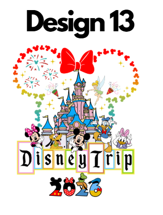 Disney Iron On Transfers 2026 | Mickey Trip DTF Heat Press UK