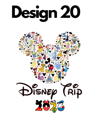 Disney Iron On Transfers 2026 | Mickey Trip DTF Heat Press UK