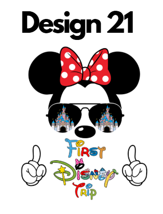 Disney Iron On Transfers 2026 | Mickey Trip DTF Heat Press UK