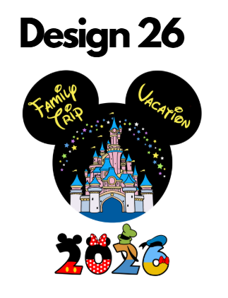 Disney Iron On Transfers 2026 | Mickey Trip DTF Heat Press UK