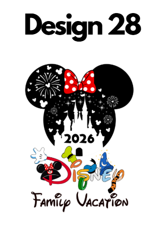 Disney Iron On Transfers 2026 | Mickey Trip DTF Heat Press UK