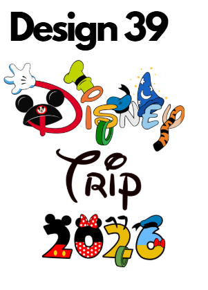 Disney Iron On Transfers 2026 | Mickey Trip DTF Heat Press UK