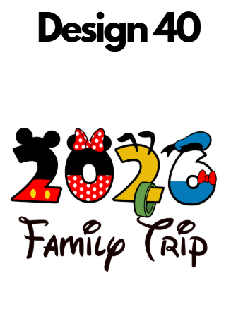 Disney Iron On Transfers 2026 | Mickey Trip DTF Heat Press UK