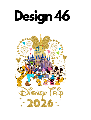 Disney Iron On Transfers 2026 | Mickey Trip DTF Heat Press UK