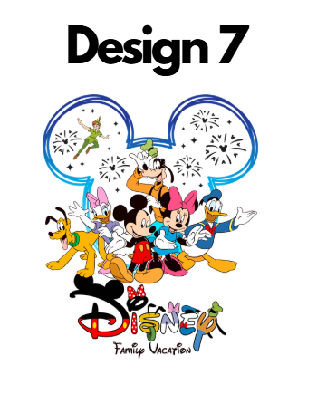 Disney Iron On Transfers 2026 | Mickey Trip DTF Heat Press UK