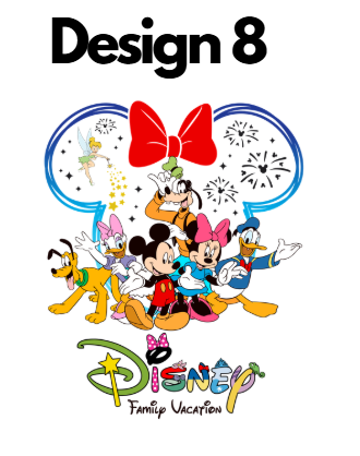 Disney Iron On Transfers 2026 | Mickey Trip DTF Heat Press UK