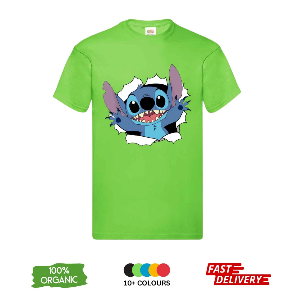 Lilo and Stitch DTF T-Shirt | Disney Stitch Burst | Unisex Tee