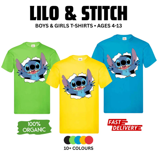 Lilo and Stitch DTF T-Shirt | Disney Stitch Burst | Unisex Tee