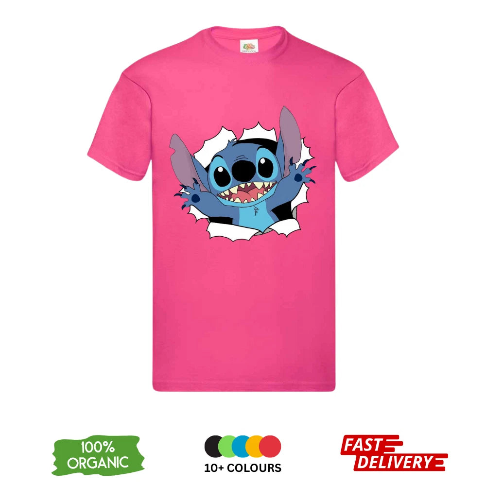 Lilo and Stitch DTF T-Shirt | Disney Stitch Burst | Unisex Tee