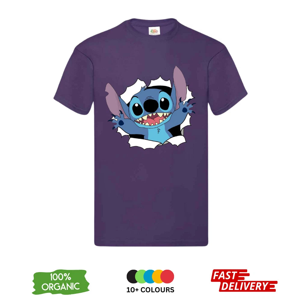 Lilo and Stitch DTF T-Shirt | Disney Stitch Burst | Unisex Tee