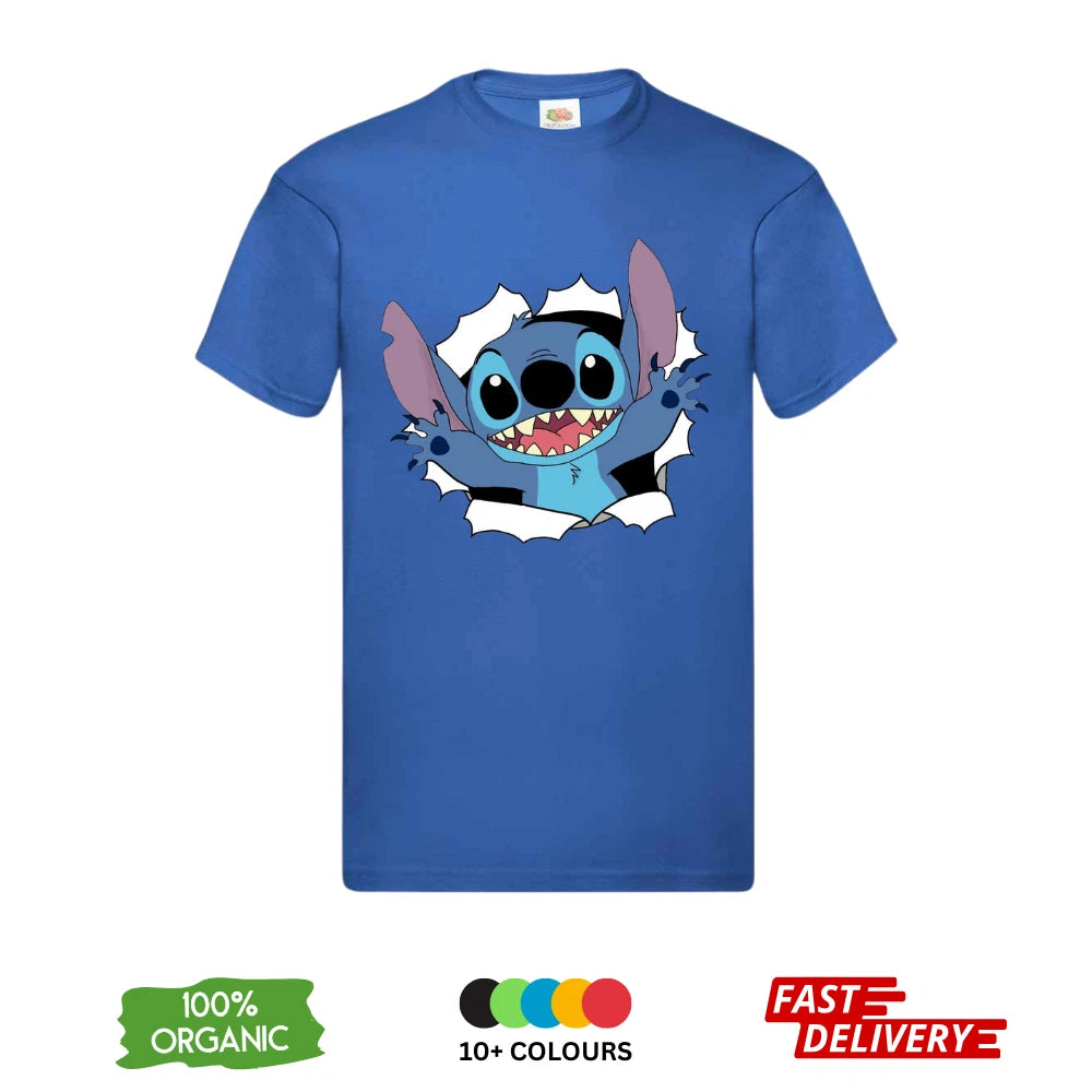 Lilo and Stitch DTF T-Shirt | Disney Stitch Burst | Unisex Tee