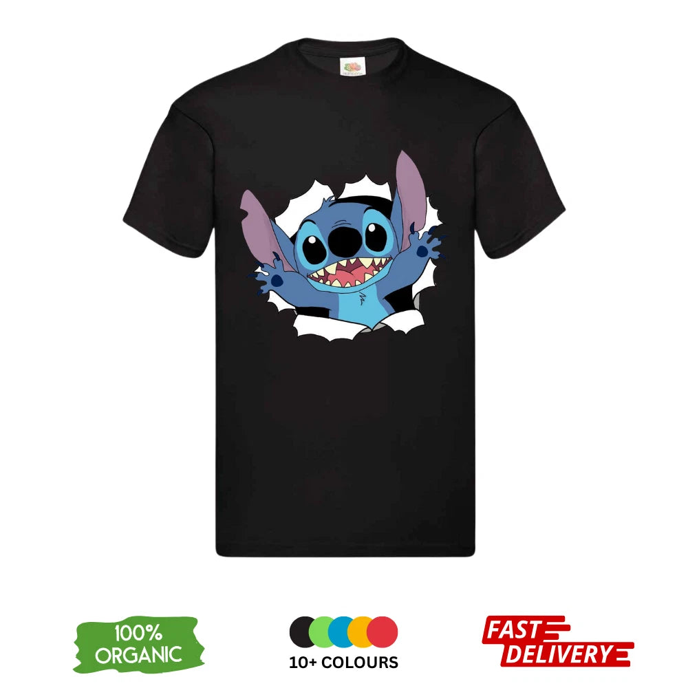 Lilo and Stitch DTF T-Shirt | Disney Stitch Burst | Unisex Tee