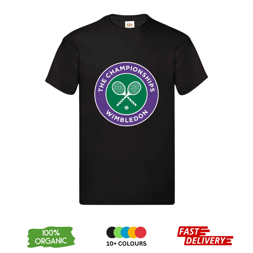 Wimbledon Tennis DTF T-Shirt | The Championships Logo | Unisex