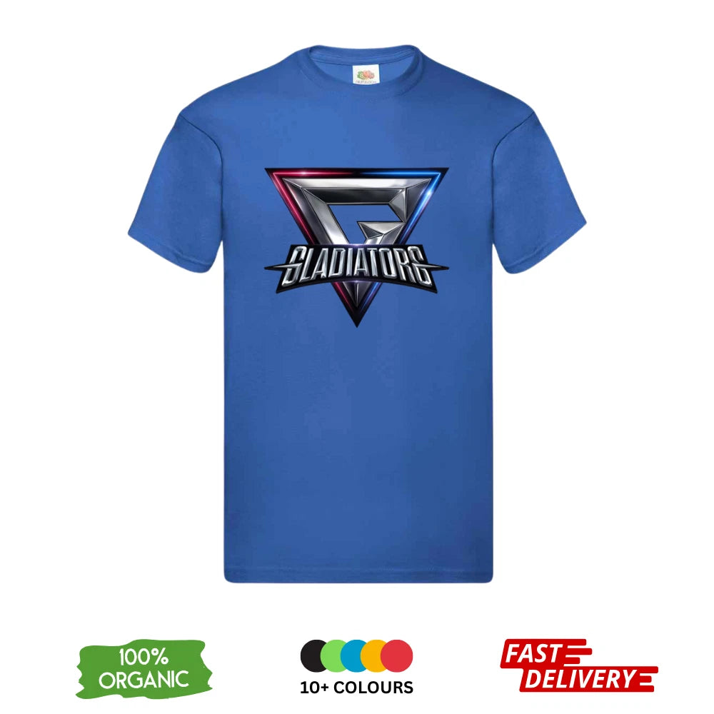 Gladiators T-Shirt 2026 Gaming Tournament Tee | Personalised Name | Adult Kids DTF Print