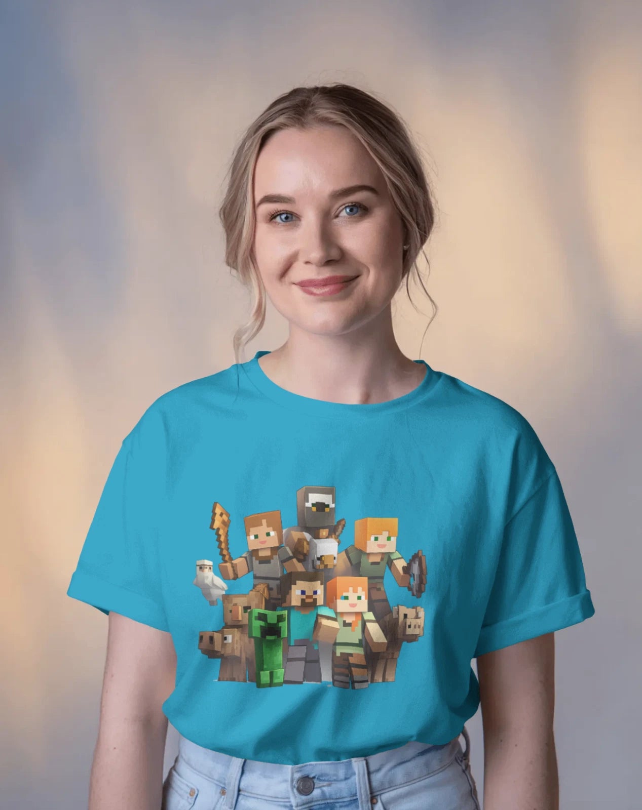 Minecraft DTF T-Shirt | Premium Gaming Tee | Merch Design