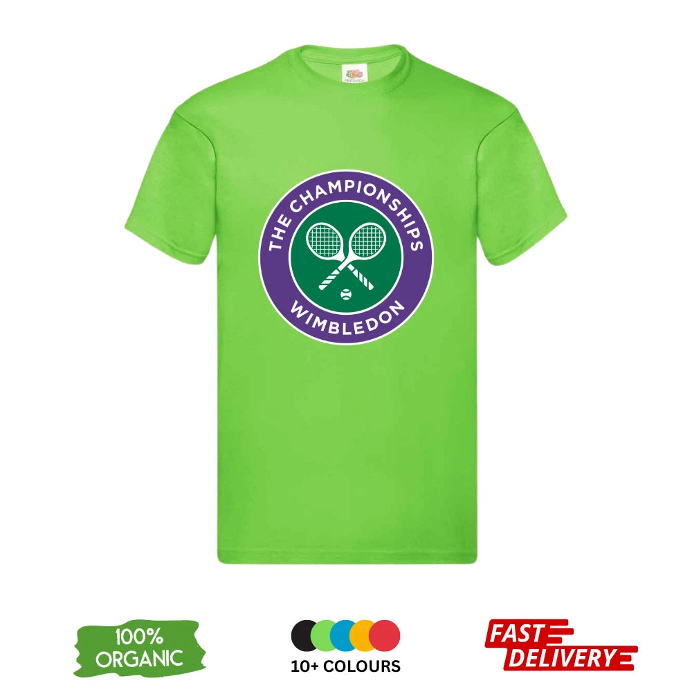 Wimbledon Tennis DTF T-Shirt | The Championships Logo | Unisex