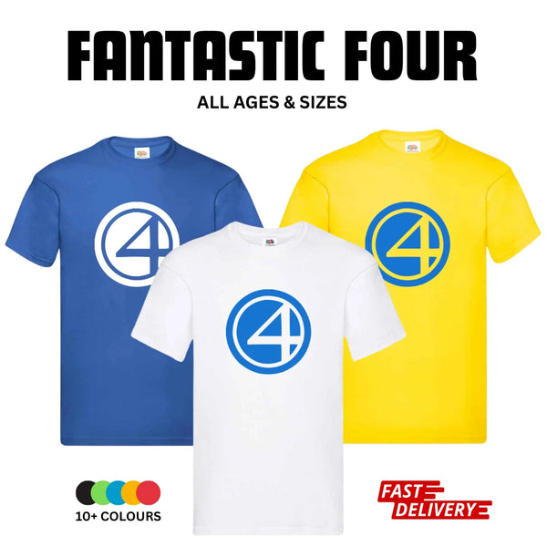 Fantastic 4 DTF Shirt Merch | High Quality Marvel Apparel