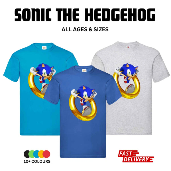 Sonic the Hedgehog T-shirt Merch | High Quality Gaming Tee