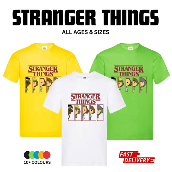 Stranger Things DTF T-Shirt | Premium Fan Apparel & Designs Merch