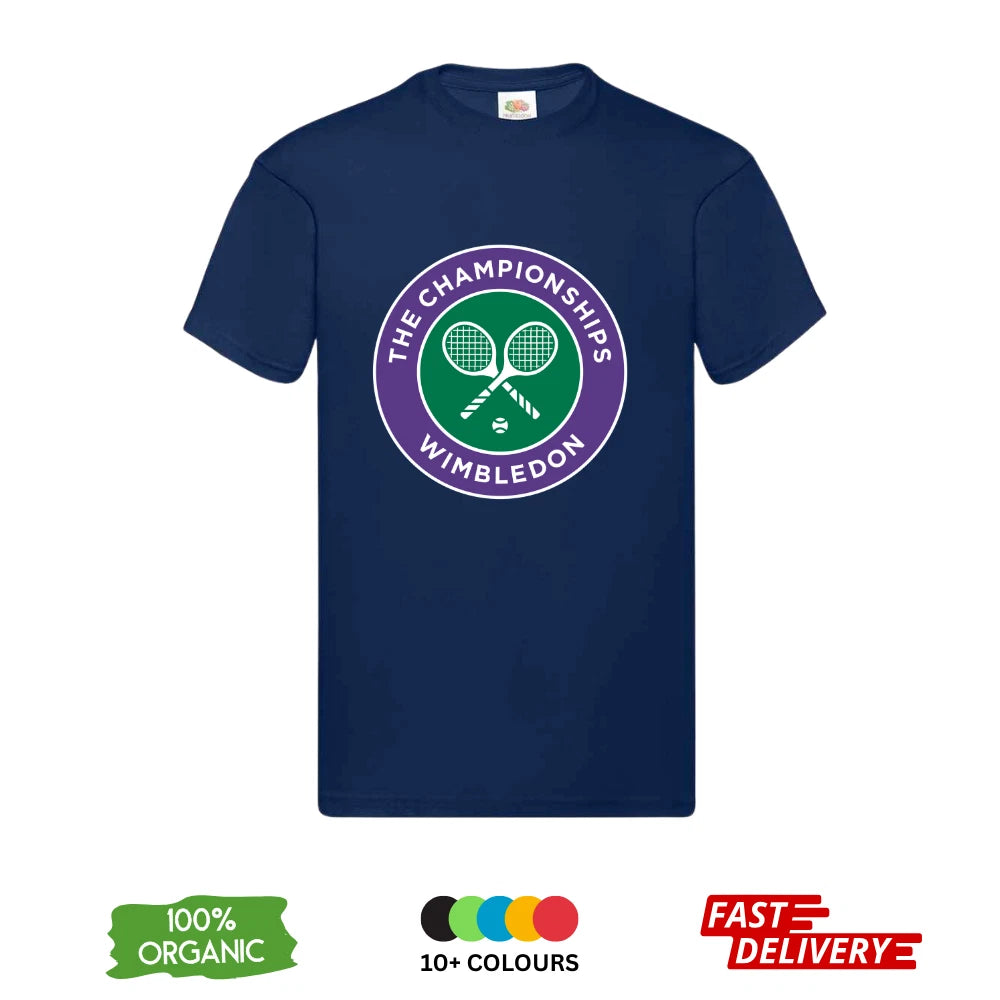 Wimbledon Tennis DTF T-Shirt | The Championships Logo | Unisex