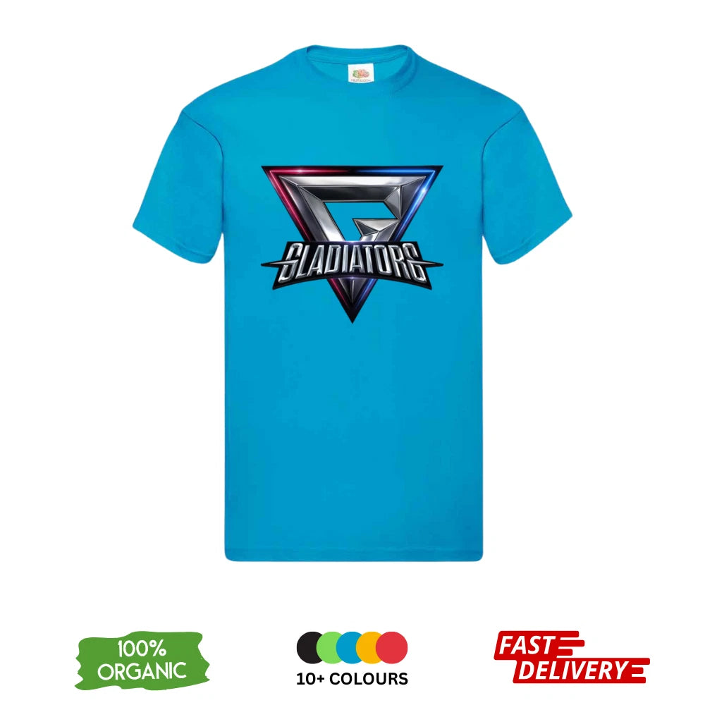 Gladiators T-Shirt 2026 Gaming Tournament Tee | Personalised Name | Adult Kids DTF Print