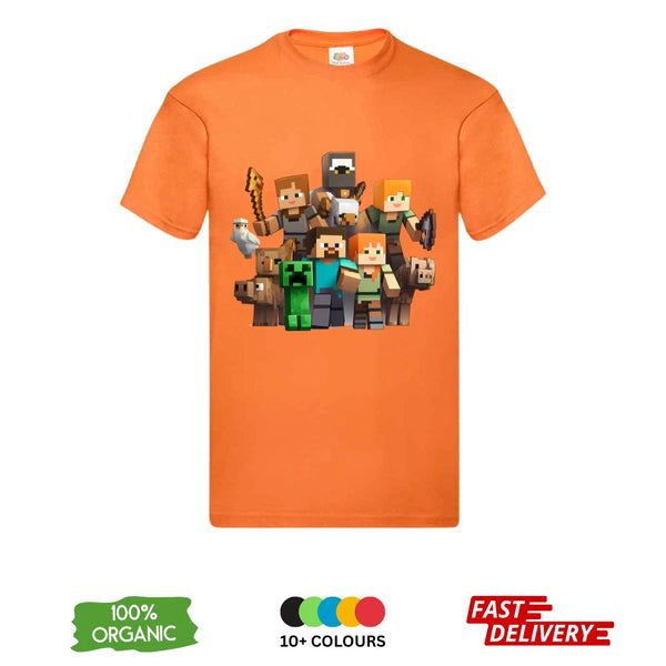 Minecraft DTF T-Shirt | Premium Gaming Tee | Merch Design