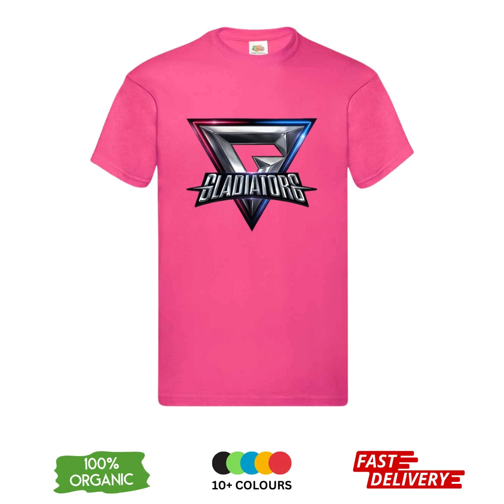 Gladiators T-Shirt 2026 Gaming Tournament Tee | Personalised Name | Adult Kids DTF Print