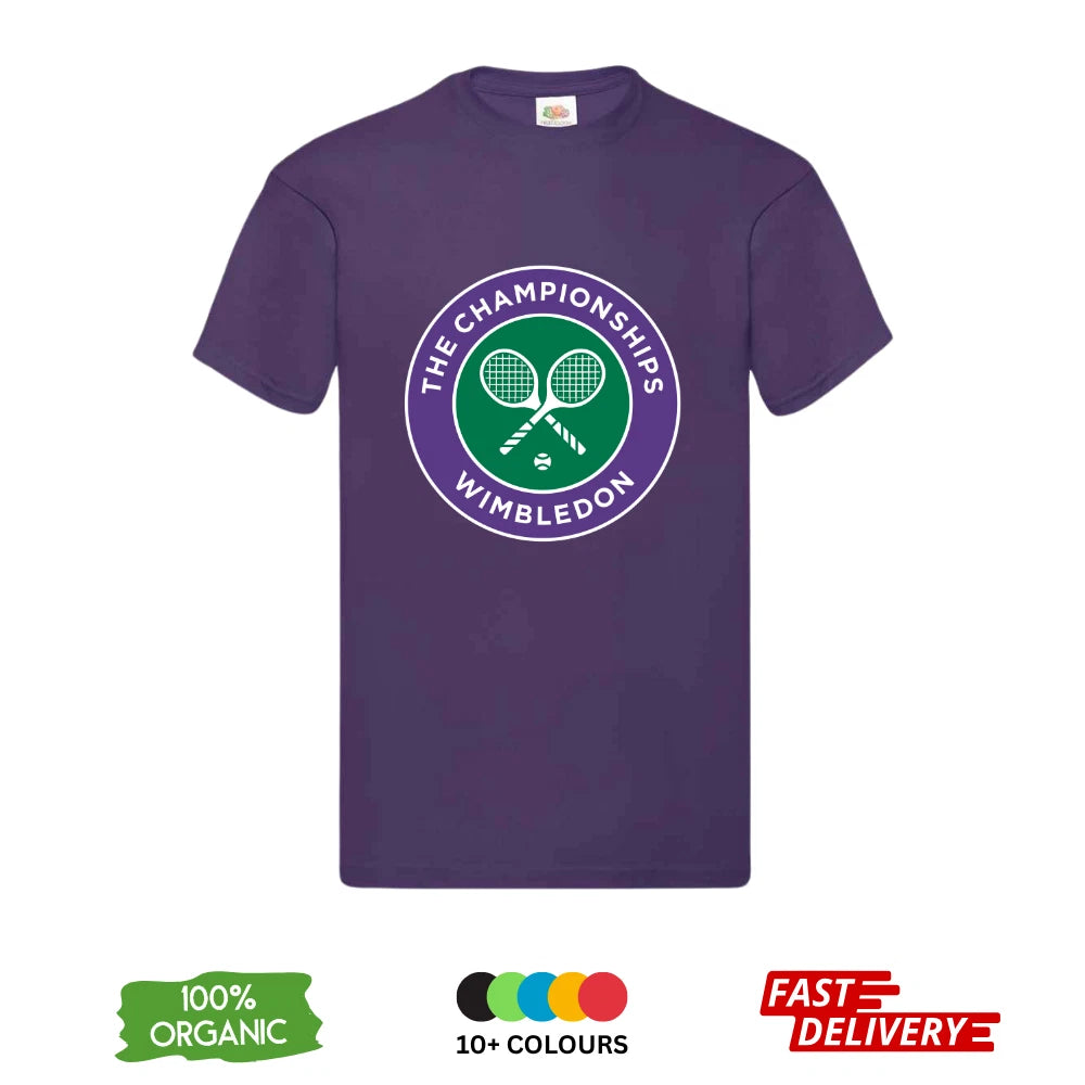 Wimbledon Tennis DTF T-Shirt | The Championships Logo | Unisex