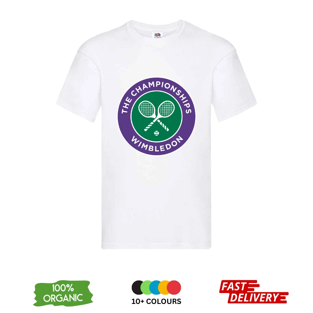 Wimbledon Tennis DTF T-Shirt | The Championships Logo | Unisex