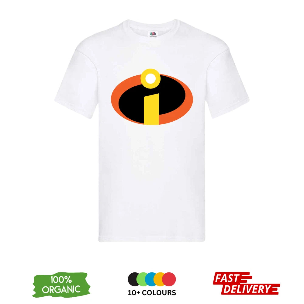 The Incredibles DTF T-Shirt | Mr Incredible Logo | Unisex Tee